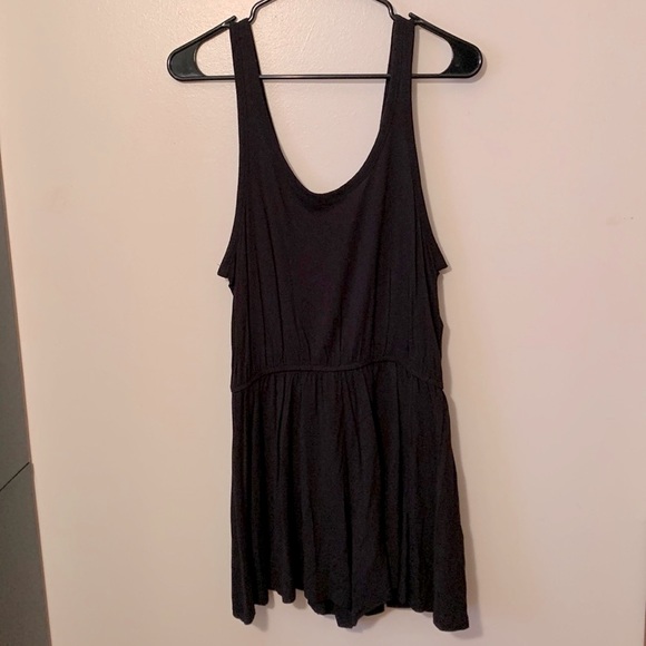 H&M plain black cotton romper - Picture 1 of 5